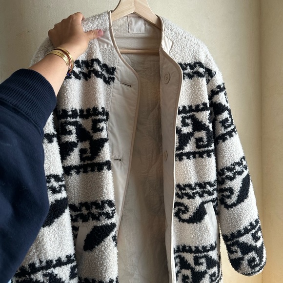 Isabel Marant Himemma Fleece Coat - Picture 2 of 4